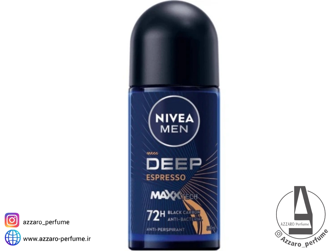 مام رول مردانه نیوآ مدل دیپ اسپرسو ۷۲ ساعته حجم ۵۰ میل-فروشگاه اینترنتی آرایشی و بهداشتی آزارو در شیراز