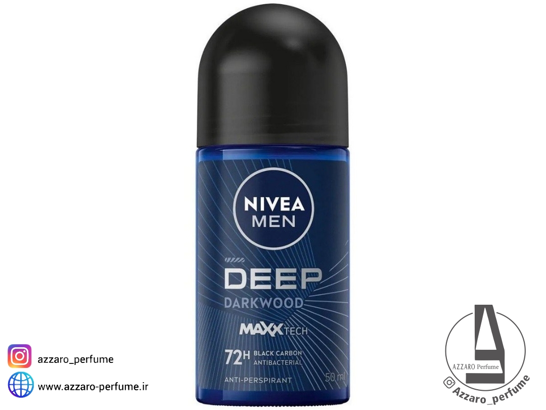 مام رول ضد تعریق مردانه مدل DEEP DARKWOOD مدل 72ساعت حجم 50 میل-فروشگاه اینترنتی آرایشی و بهداشتی آزارو در شیراز