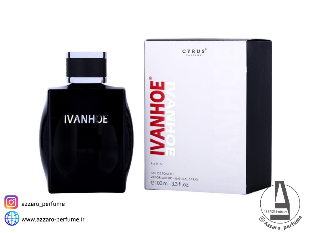 ادکلن ایوانهو مردانه-مشکی حجم 100 میل-فروشگاه اینترنتی آرایشی و بهداشتی آزارو در شیراز