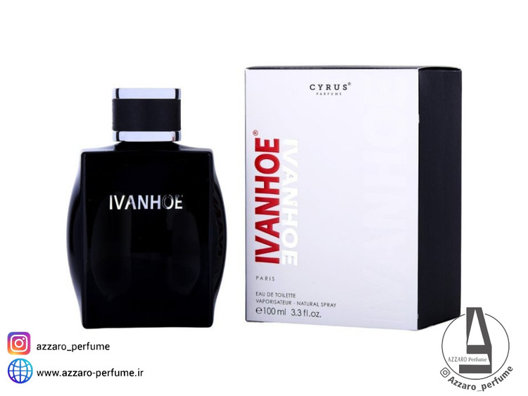 ادکلن ایوانهو مردانه-مشکی حجم 100 میل-فروشگاه اینترنتی آرایشی و بهداشتی آزارو در شیراز