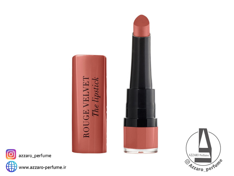 رژ لب جامد مات مخملی بورژوآ رنگ HONEY NOUGAT شماره 46 حجم 2.4 گرم-فروشگاه اینترنتی آرایشی و بهداشتی آزارو در شیراز