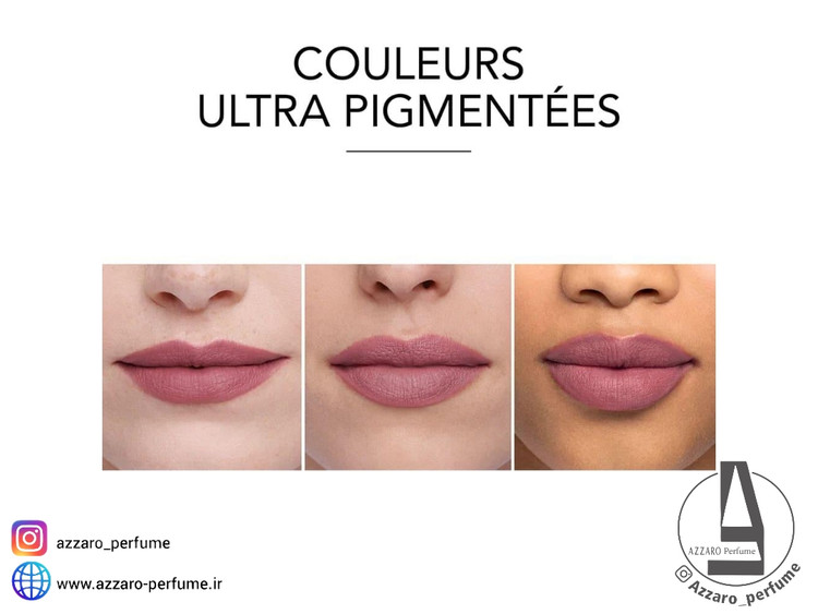 رژ لب جامد مات مخملی بورژوآ رنگ Place des roses شماره 19 حجم 2.4 گرم_فروشگاه اینترنتی آرایشی بهداشتی آزارو در شیراز