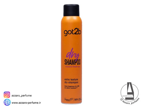 شامپو خشک گات تو بی نارنجی مدل تکسچر حجم 200 میل _فروشگاه اینترنتی آرایشی بهداشتی آزارو در شیراز