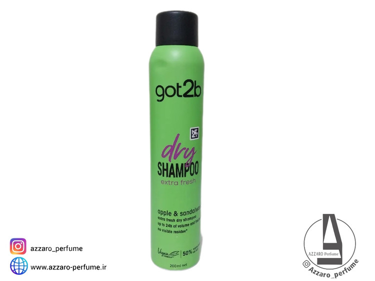 شامپو خشک گات تو بی سبز مدل اکسترا فرش حجم 200 میل_فروشگاه اینترنتی آرایشی بهداشتی آزارو در شیراز