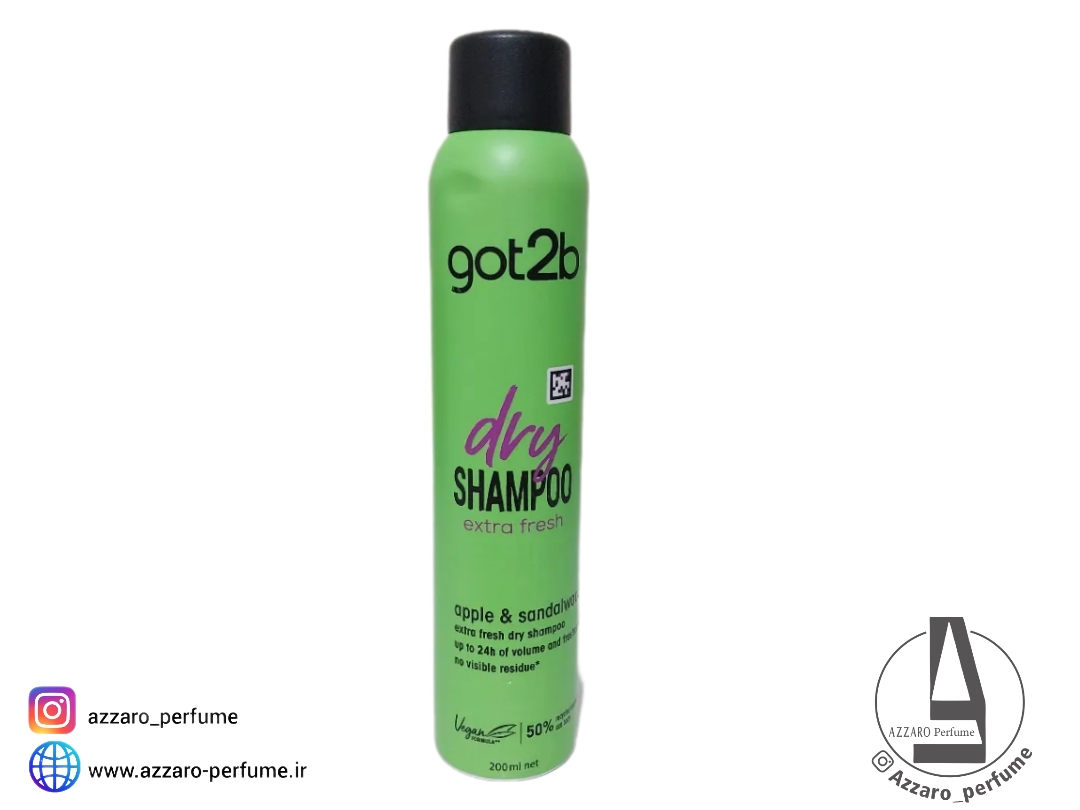 شامپو خشک گات تو بی سبز مدل اکسترا فرش حجم 200 میل_فروشگاه اینترنتی آرایشی بهداشتی آزارو در شیراز‌