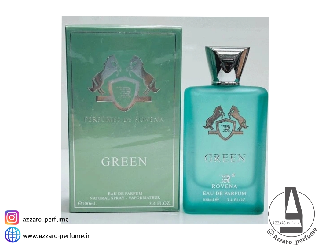 ادکلن مردانه روونا مارلی گرینلی حجم 100 میل_فروشگاه اینترنتی آرایشی بهداشتی آزارو در شیراز‌