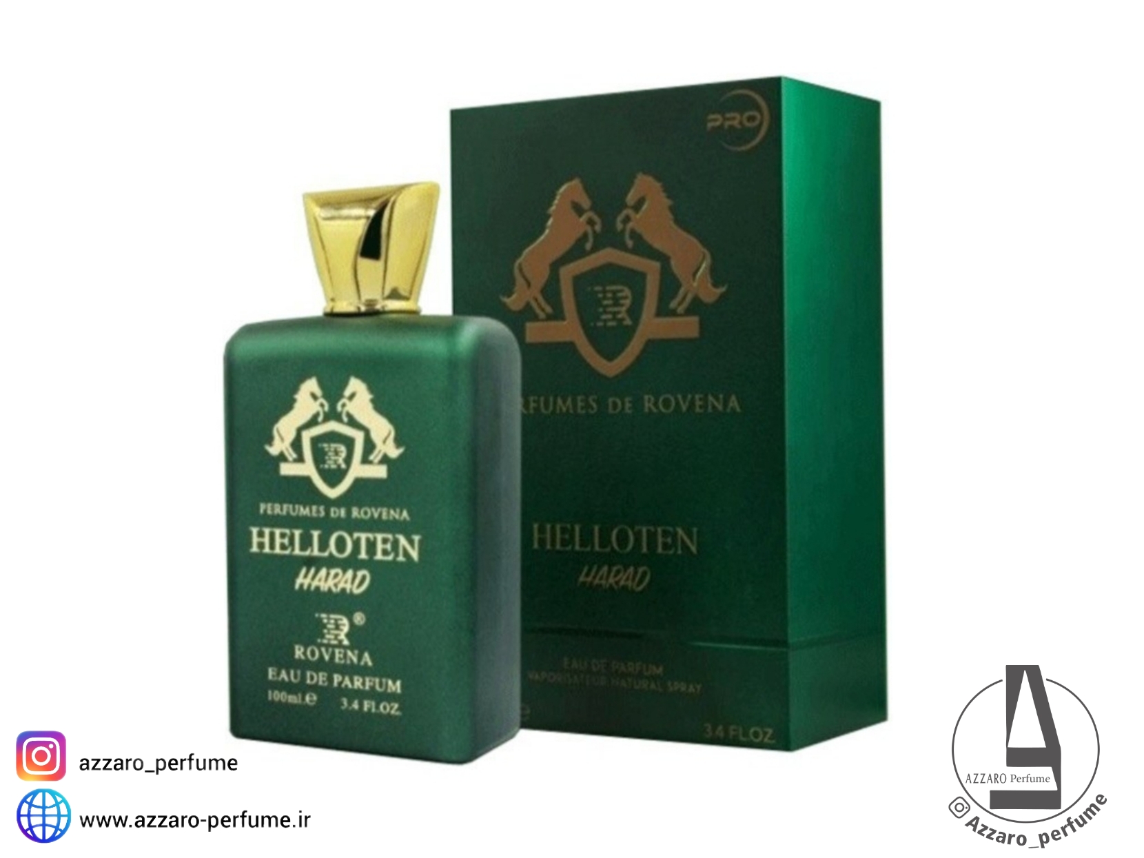 ادکلن مردانه روونا Helloten رایحه مارلی هالتان حجم 100 میل_فروشگاه اینترنتی آرایشی بهداشتی آزارو در شیراز