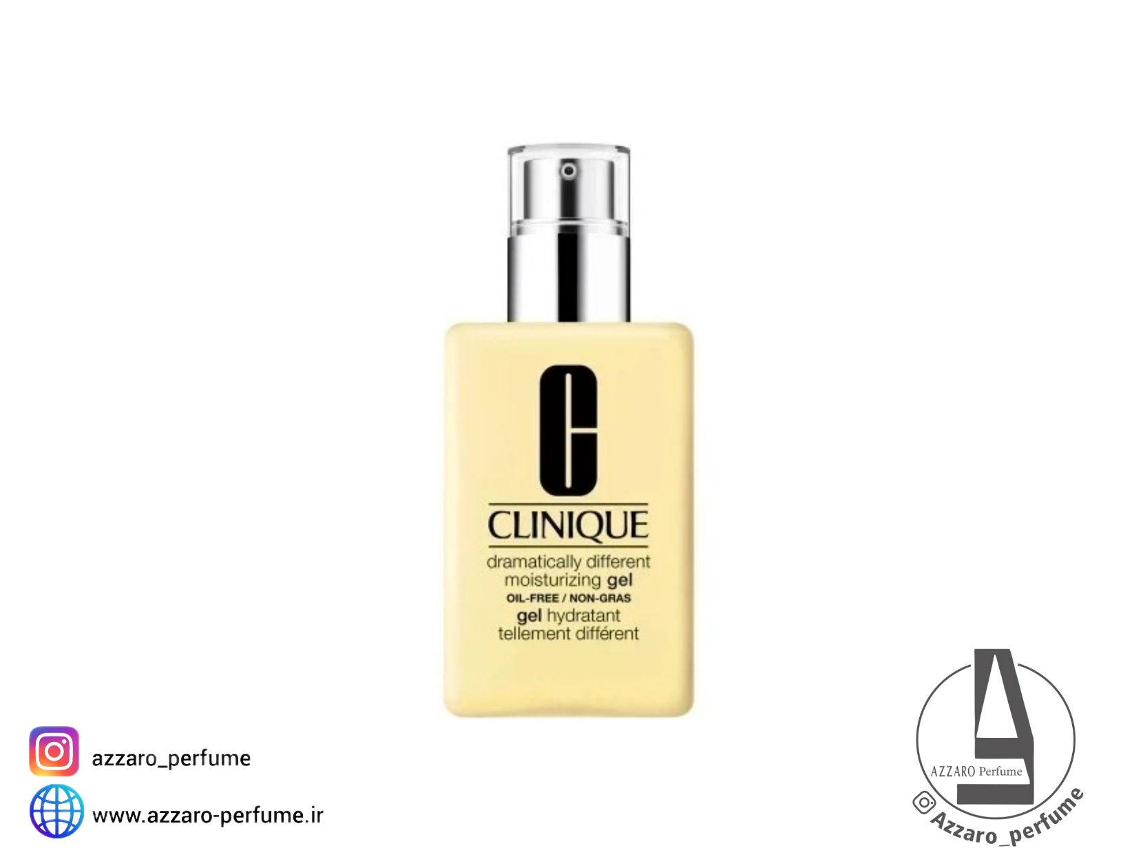 ژل آبرسان دراماتیکالی کلینیک پوست چرب و مختلط حجم 125 میل_فروشگاه اینترنتی آرایشی بهداشتی آزارو در شیراز