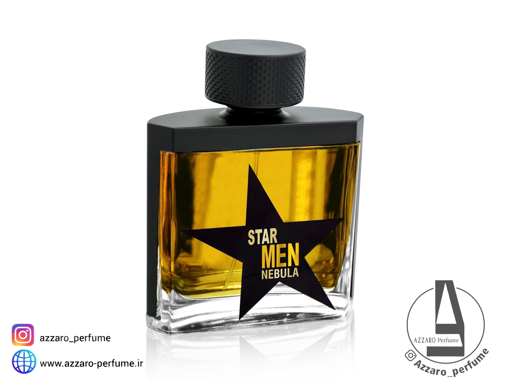 ادکلن مردانه فراگرنس ورد مدل Star Men Nebula استار من نبیولا مشابه ای من پیور مالت حجم ١٠٠ میل_فروشگاه اینترنتی آرایشی بهداشتی آزارو در شیراز