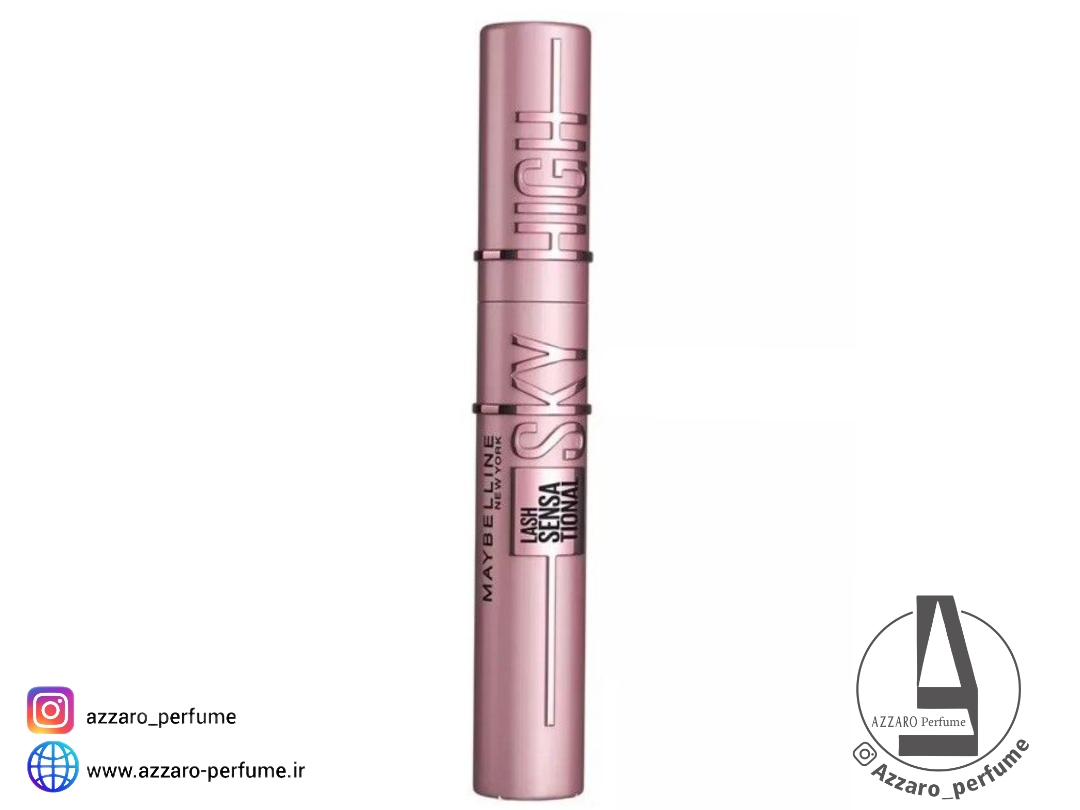 ریمل قهوه ای میبلین مدل اسکای های حجم 6 میل_فروشگاه اینترنتی آرایشی بهداشتی آزارو در شیراز‌