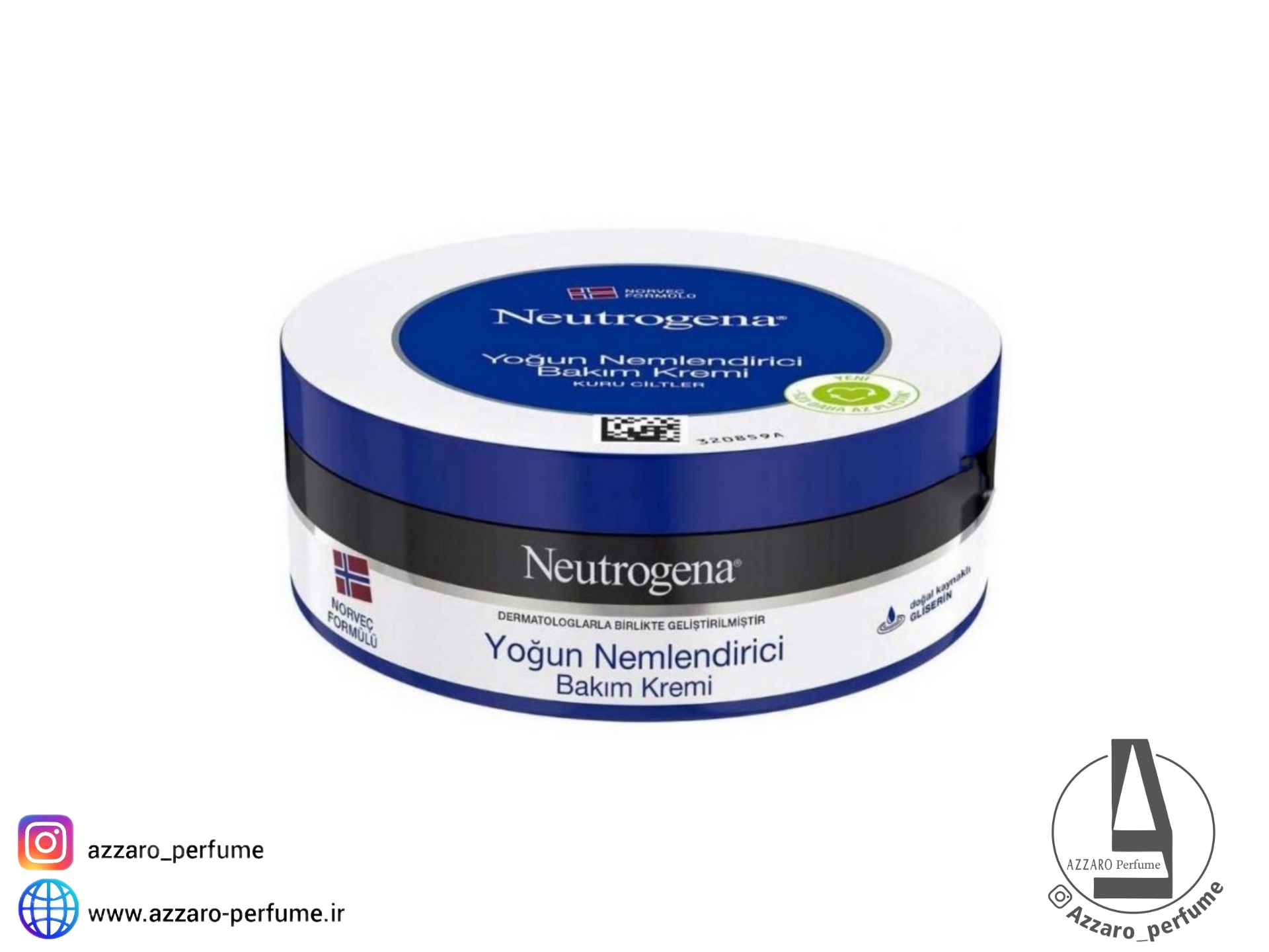 کرم آبرسان و مرطوب کننده نوتروژنا NEUTROGENA مدل Yogun Nemlendirici حجم 200 میل_فروشگاه اینترنتی آرایشی بهداشتی آزارو در شیراز‌