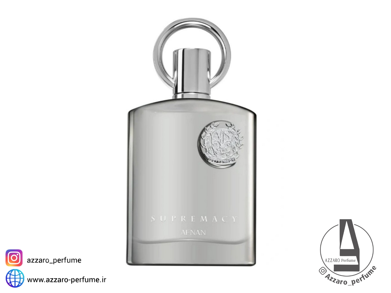 ادکلن مردانه افنان مدل سوپر ماسی سیلور حجم ۱۰۰ میل_فروشگاه اینترنتی آرایشی بهداشتی آزارو در شیراز‌