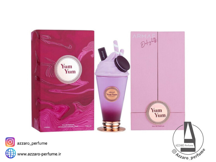 ادکلن زنانه آرماف مدل یام یام YUM YUM حجم 100 میل_فروشگاه اینترنتی آرایشی بهداشتی آزارو در شیراز