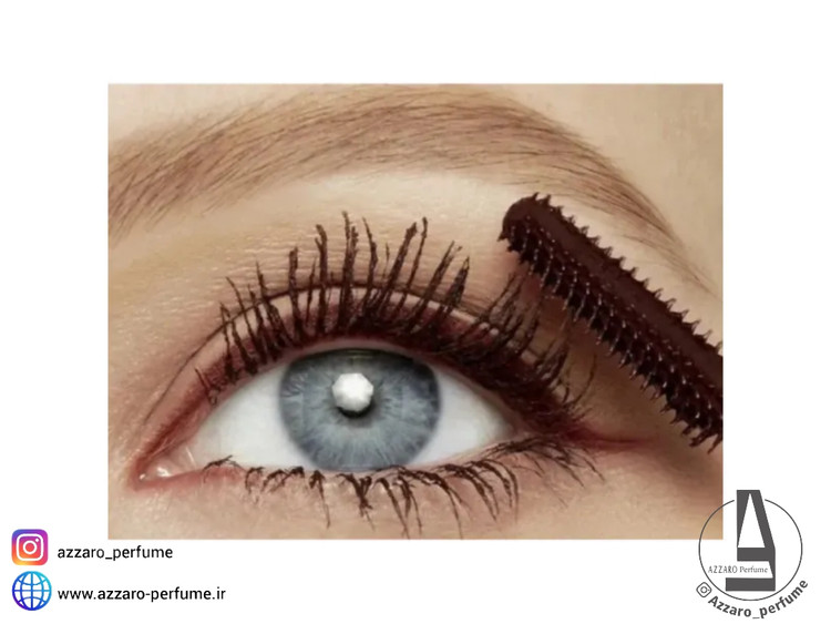 ریمل حجم دهنده و بلند کننده میبلین مدل اسکای های رنگ شرابی حجم 7.2 میل_فروشگاه اینترنتی آرایشی بهداشتی آزارو در شیراز