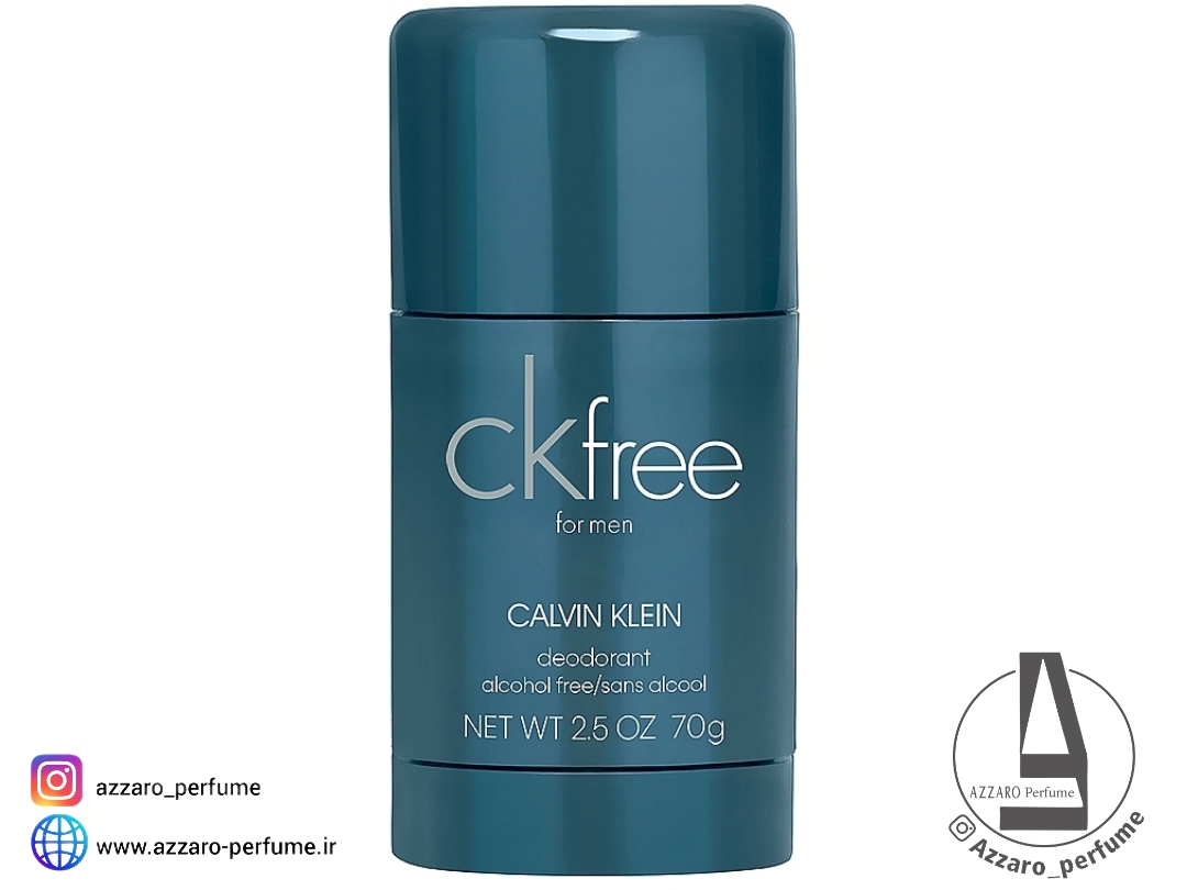 استیک ضد تعریق مردانه کالوین کلین مدل CK Free حجم 75 میل  _فروشگاه اینترنتی آرایشی بهداشتی آزارو در شیراز‌