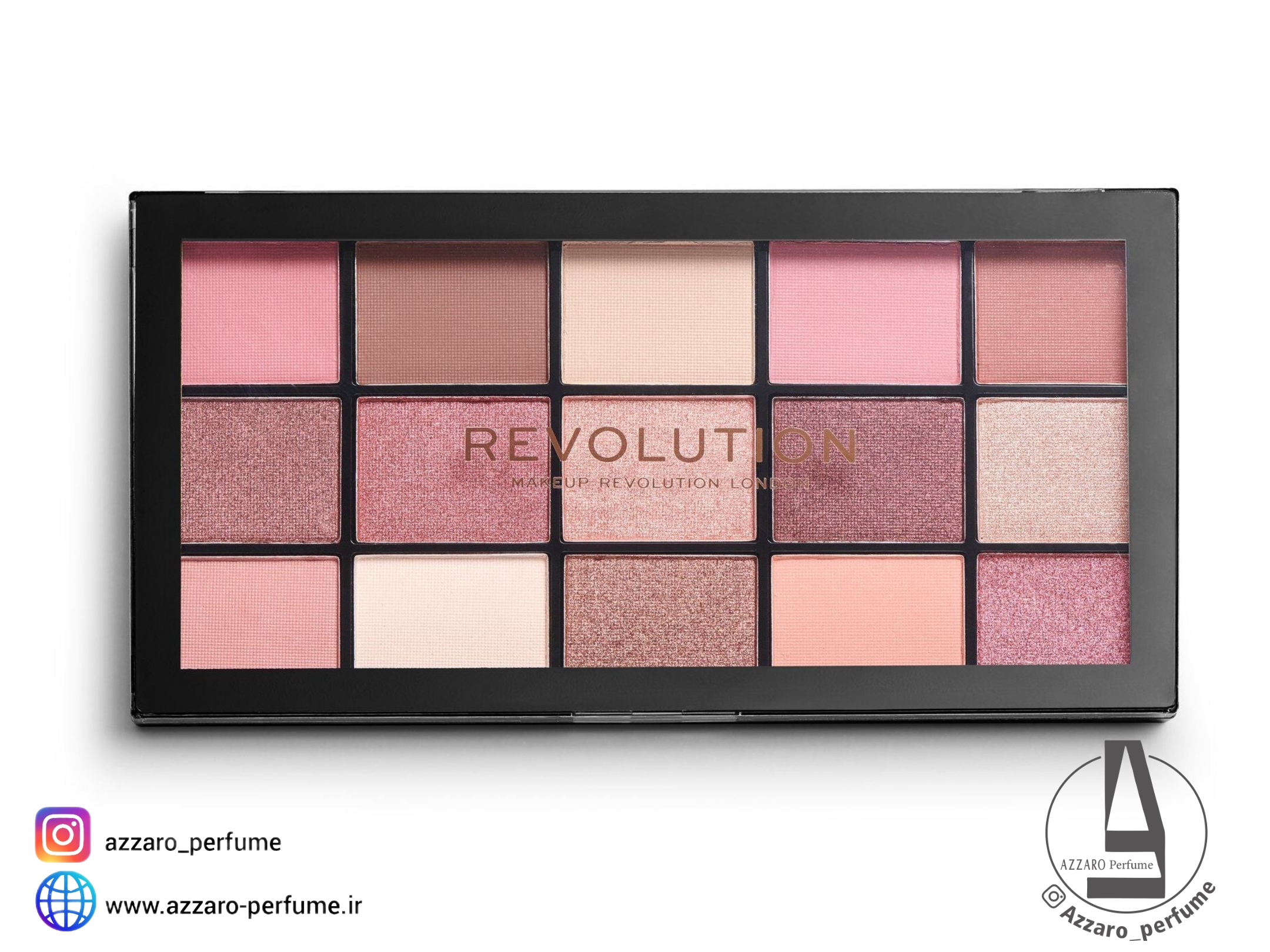 پالت سایه رولوشن Revolution مدل Provocative _فروشگاه اینترنتی آرایشی بهداشتی آزارو در شیراز