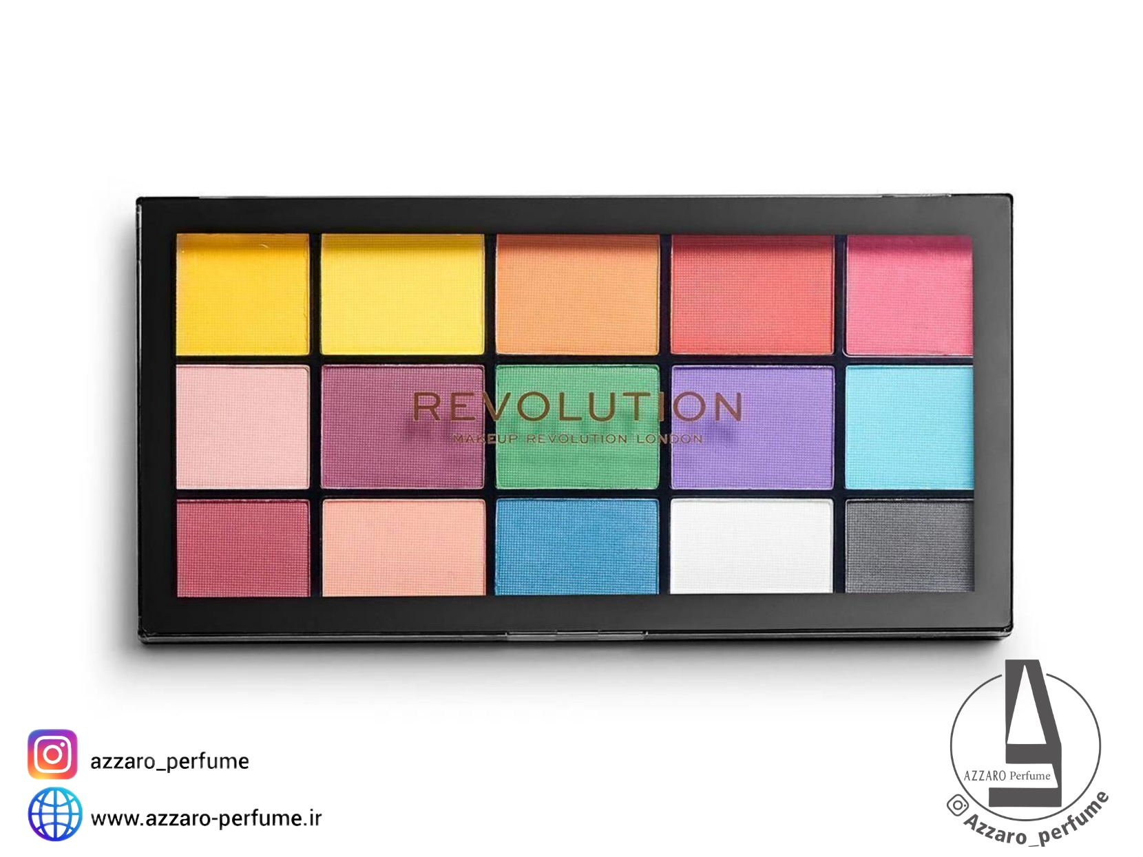 پالت سایه رولوشن مات Revolution مدل MARVELLOUS MATTES_فروشگاه اینترنتی آرایشی بهداشتی آزارو در شیراز‌
