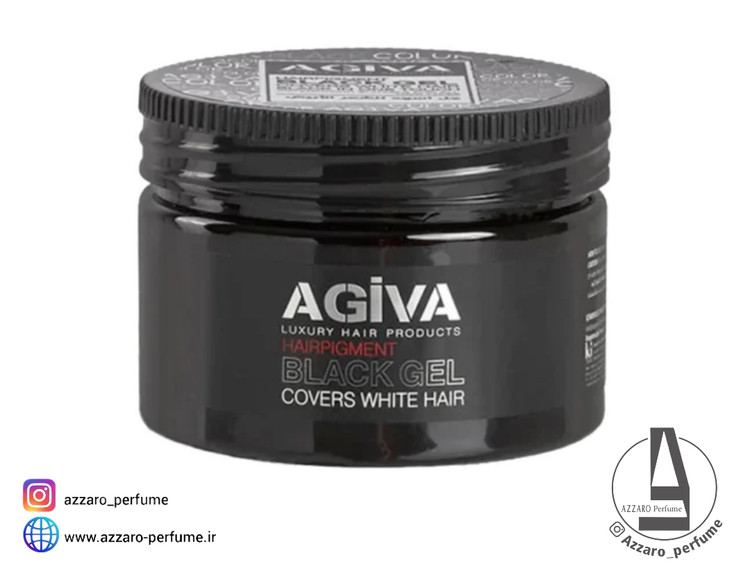 ژل موی سیاه آگیوا مدل HAIR PIGMENT حجم 250 میل_فروشگاه اینترنتی آرایشی بهداشتی آزارو در شیراز