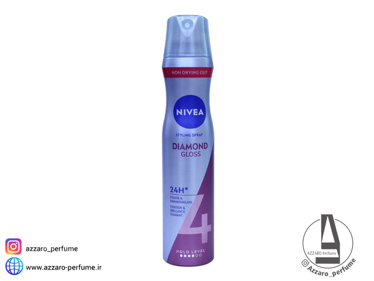 اسپری نگهدارنده و حالت مو نیوآ مدل DIAMOND حجم 250 میل_فروشگاه اینترنتی آرایشی بهداشتی آزارو در شیراز