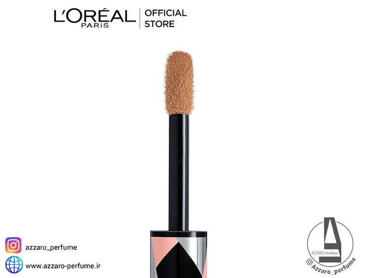 کانسیلر مایع لورآل LOreal سری INFAILLIBLE شماره 329 رنگ cashew/cajou حجم 11 میل_فروشگاه اینترنتی آرایشی بهداشتی آزارو در شیراز