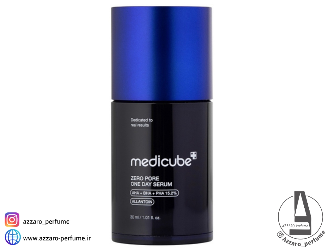 سرم مدی کیوب مدل Zero Pore One Day کنترل‌کننده منافذ و لایه‌بردار ملایم حجم 30 میل  _فروشگاه اینترنتی آرایشی بهداشتی آزارو در شیراز‌