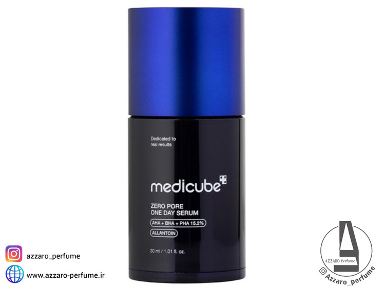 سرم مدی کیوب مدل Zero Pore One Day کنترلکننده منافذ و لایهبردار ملایم حجم 30 میل _فروشگاه اینترنتی آرایشی بهداشتی آزارو در شیراز