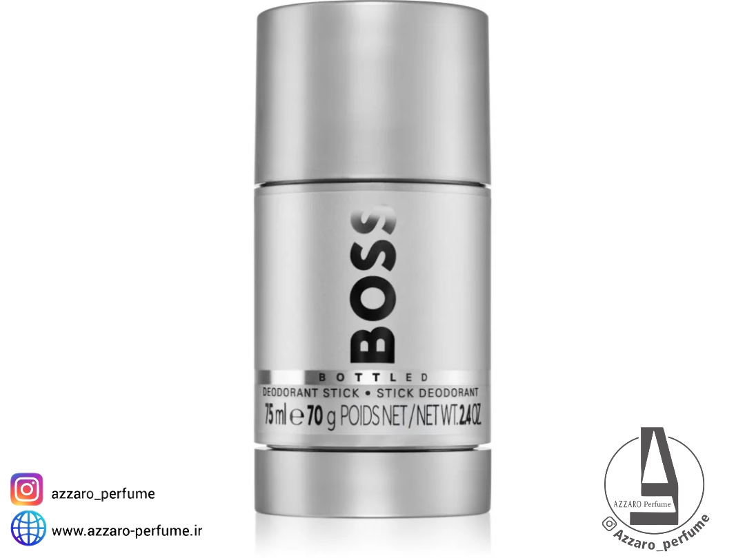 مام استیک خوشبوکننده مردانه BOSS Bottled حجم 75 میل_فروشگاه اینترنتی آرایشی بهداشتی آزارو در شیراز‌