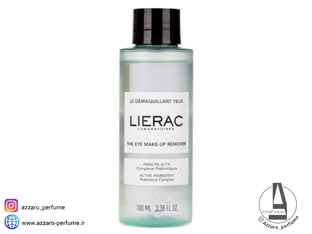 میسلار واتر دوفاز لیراک پاک کننده آرایش چشم حجم 100 میل_فروشگاه اینترنتی آرایشی بهداشتی آزارو در شیراز‌