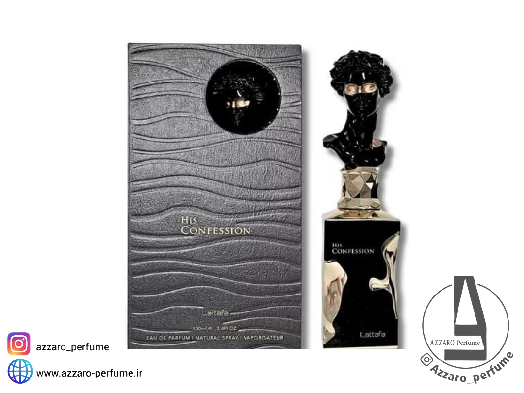 ادکلن مردانه لطافه هیز کانفیشن حجم 100 میل_فروشگاه اینترنتی آرایشی بهداشتی آزارو در شیراز‌