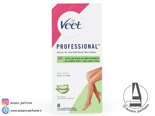 نوار موبر بدن ویت مخصوص پوست خشک 8 عددی_فروشگاه اینترنتی آرایشی بهداشتی آزارو در شیراز