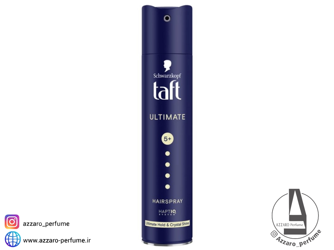 اسپری تافت نگهدارنده مو برند تافت شوارتسکف مدل +Ultimate 5 حجم ۲۵۰ میل-فروشگاه آرایشی و بهداشتی آزارو در شیراز