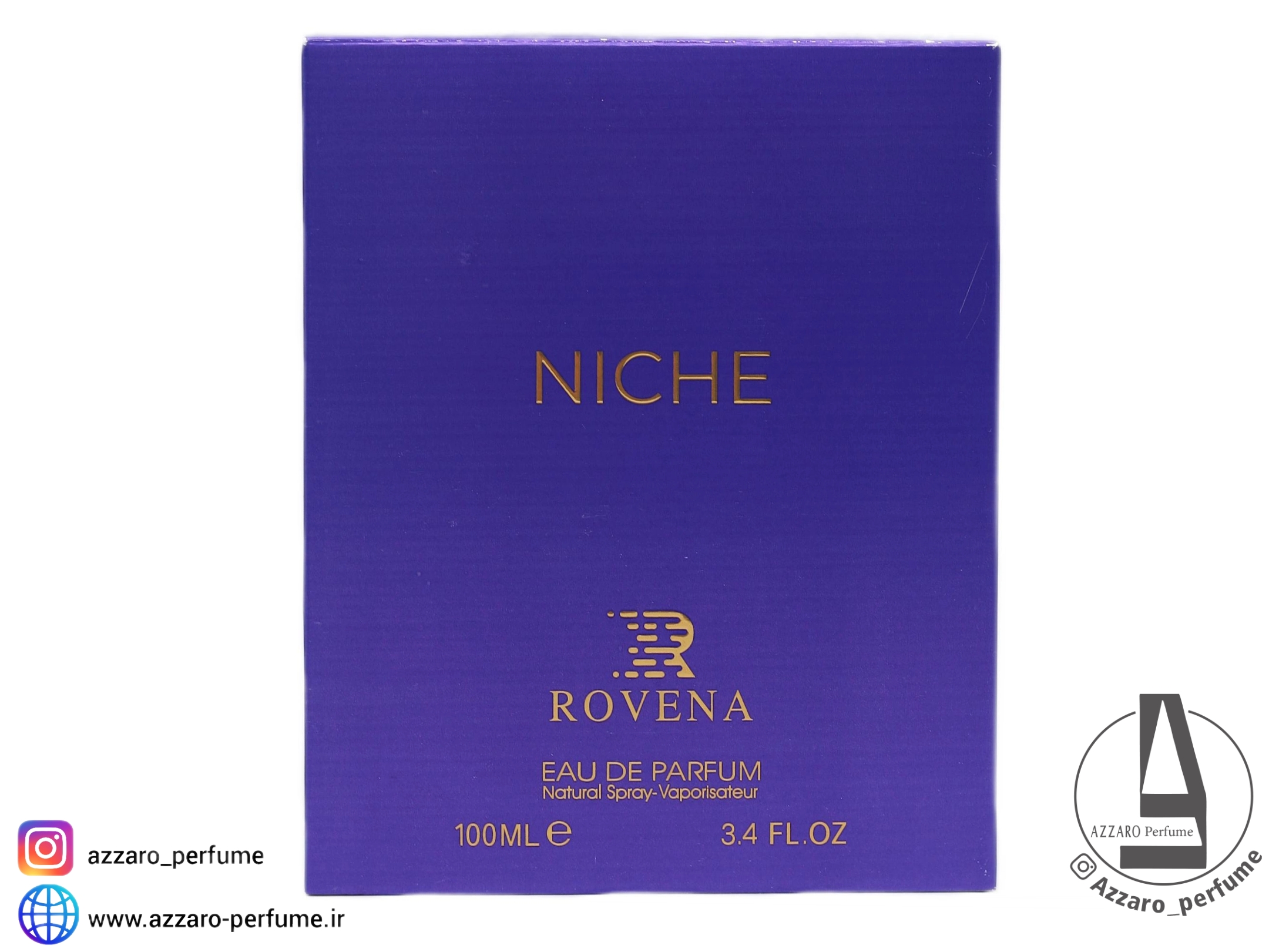 ادکلن روونا نیش (Rovena Niche) حجم 100 میل_فروشگاه اینترنتی آرایشی بهداشتی آزارو در شیراز‌