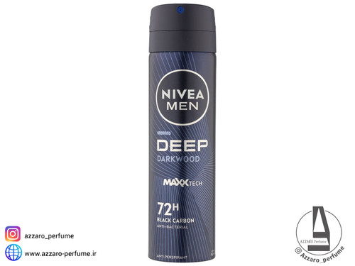 اسپری بدن مردانه نیوآ مدل Darkwood حجم 150 میل_فروشگاه اینترنتی آرایشی بهداشتی آزارو در شیراز