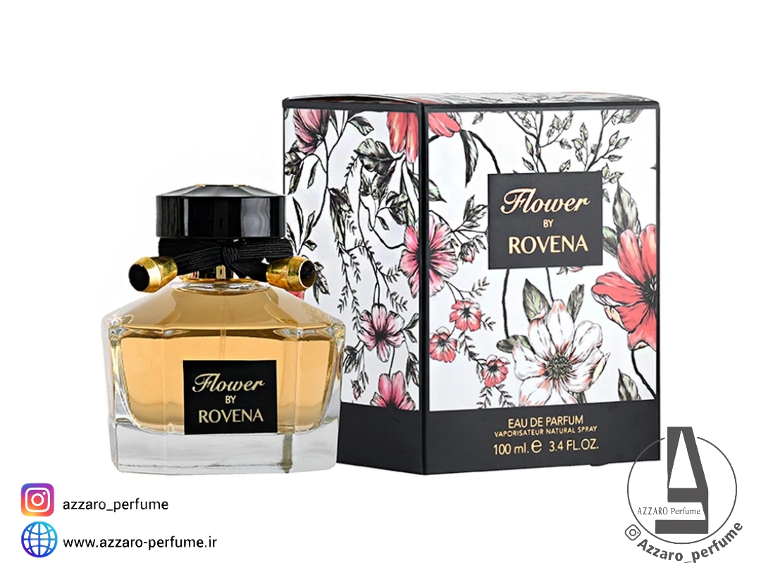 ادکلن زنانه روونا Flower رایحه گوچی فلورا حجم 100 میل_فروشگاه اینترنتی آرایشی بهداشتی آزارو در شیراز