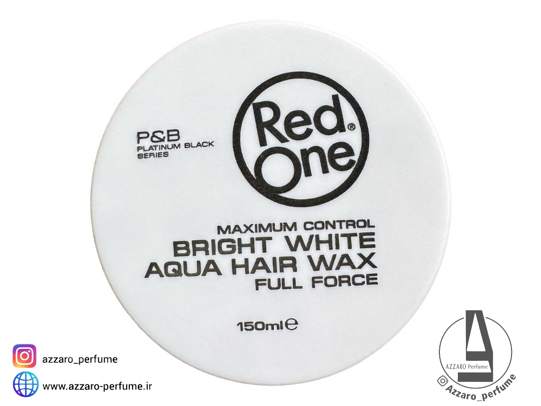واکس مو رد وان برایت وایت Red one Bright white حجم 150 میل_فروشگاه اینترنتی آرایشی بهداشتی آزارو در شیراز‌