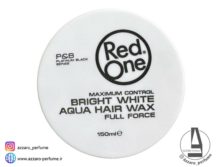 واکس مو رد وان برایت وایت Red one Bright white حجم 150 میل_فروشگاه اینترنتی آرایشی بهداشتی آزارو در شیراز