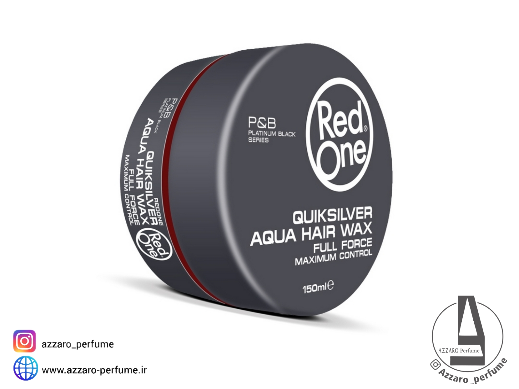 واکس مو رد وان کوییک سیلور Red one Quik silver حجم 150 میل_فروشگاه اینترنتی آرایشی بهداشتی آزارو در شیراز‌