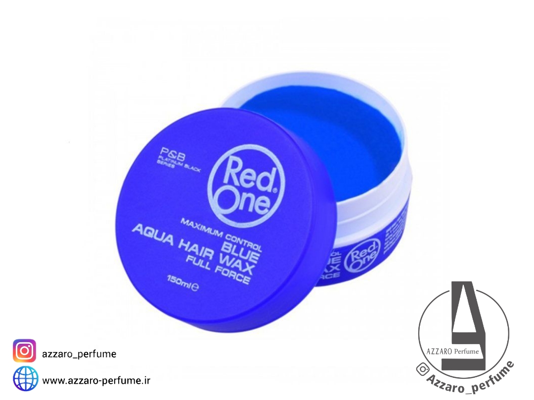 واکس مو رد وان بلو Red one Blue حجم 150 میل_فروشگاه اینترنتی آرایشی بهداشتی آزارو در شیراز‌
