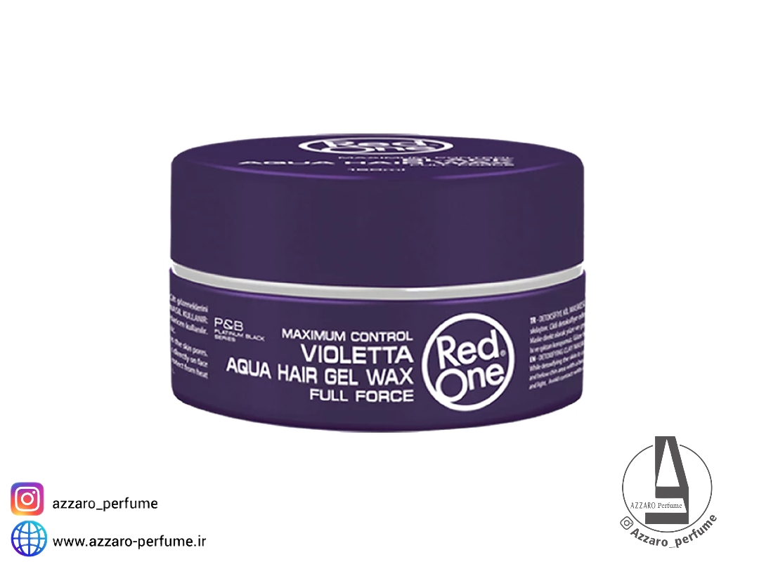 واکس مو رد وان بلو ویولتا  Red one Blue VIOLETTA حجم 150 میل_فروشگاه اینترنتی آرایشی بهداشتی آزارو در شیراز‌
