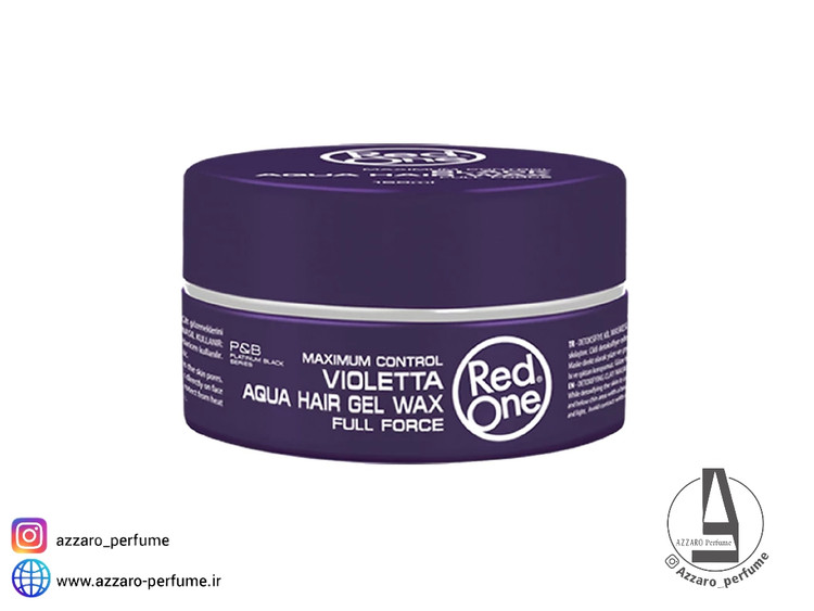 واکس مو رد وان بلو ویولتا Red one Blue VIOLETTA حجم 150 میل_فروشگاه اینترنتی آرایشی بهداشتی آزارو در شیراز