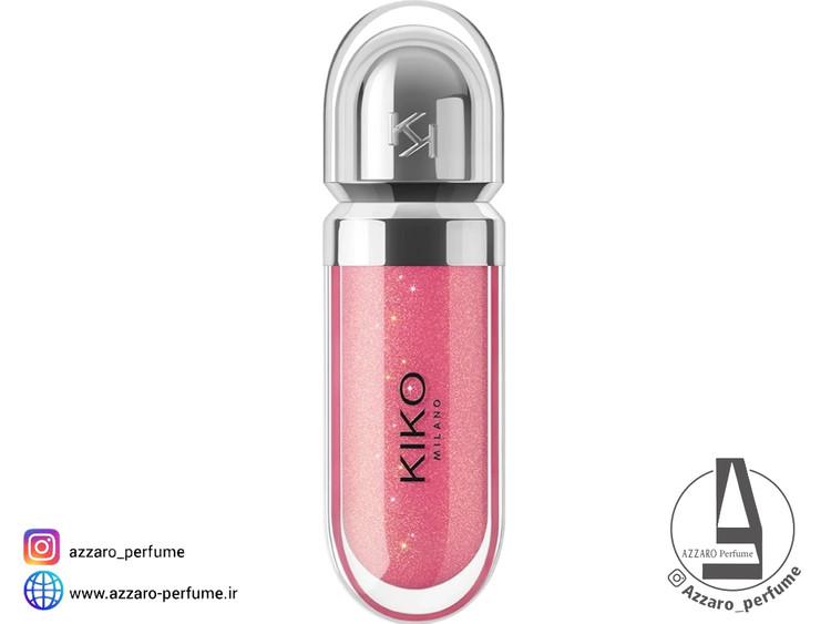 لیپ گلاس کیکو مدل 3D Hydra شماره 33 رنگ Pearly Watermelon حجم 6.5 میل _فروشگاه اینترنتی آرایشی بهداشتی آزارو در شیراز