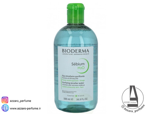میسلار واتر بایودرما پوست چرب و مختلط حجم ۵۰۰ میل_فروشگاه اینترنتی آرایشی بهداشتی آزارو در شیراز