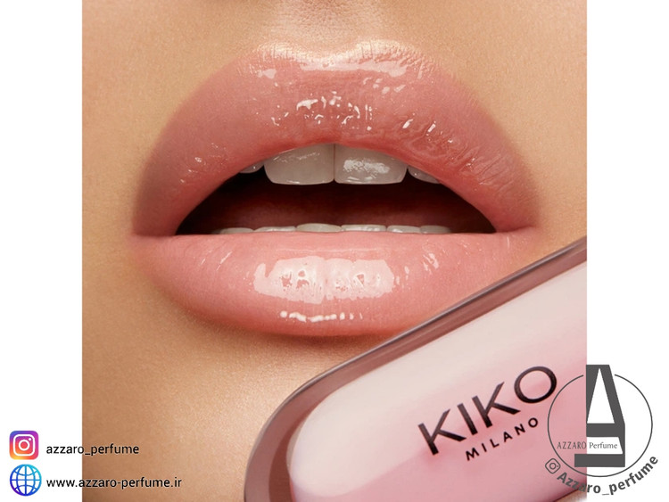 لیپ گلتس حجم دهنده کیکو kiko شماره 01 رنگ Tutu Rose حجم 6.5 میل _فروشگاه اینترنتی آرایشی بهداشتی آزارو در شیراز