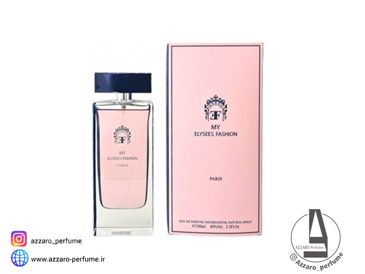 ادکلن زنانه my مای رایحه مای وی برند الیزه فشن حجم 100 میل-فروشگاه اینترنتی آرایشی و بهداشتی آزارو در شیراز