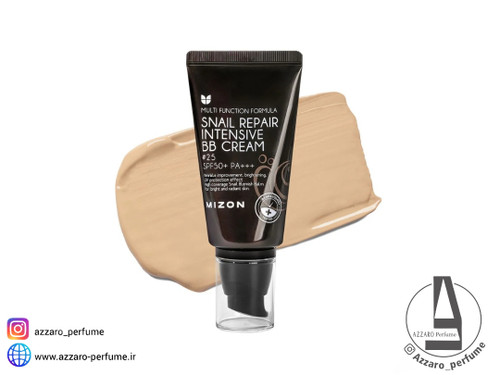 بی بی BB کرم ترمیم کننده حلزون میزون Mizone شماره 25 رنگ Warm beage حجم 50 گرم_فروشگاه اینترنتی آرایشی بهداشتی آزارو در شیراز
