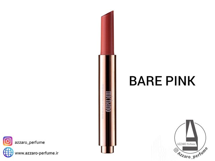 پلامپر لب حجم دهنده میچانو MICHANO رنگ BARE PINK_فروشگاه اینترنتی آرایشی بهداشتی آزارو در شیراز