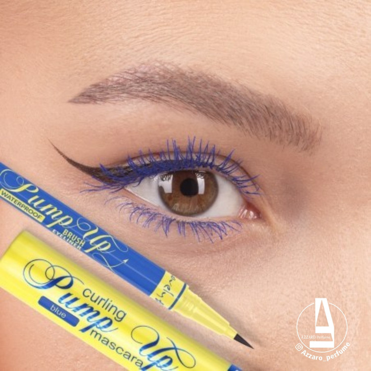 ریمل بلند کننده آبی pump up لاولی حجم 8 گرم_فروشگاه اینترنتی آرایشی بهداشتی آزارو در شیراز