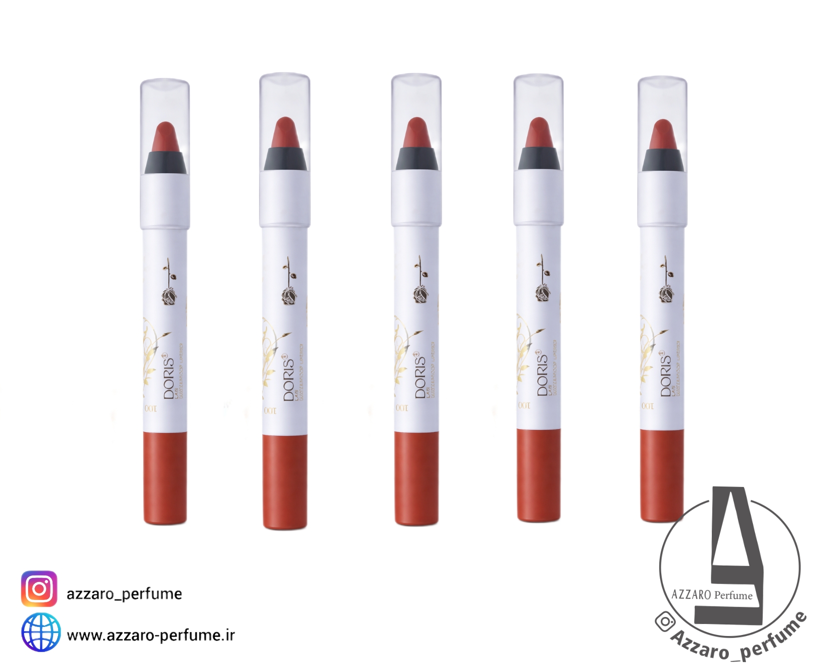 رژ لب مدادی دوریس Doris آلمان_فروشگاه اینترنتی آرایشی بهداشتی آزارو در شیراز
