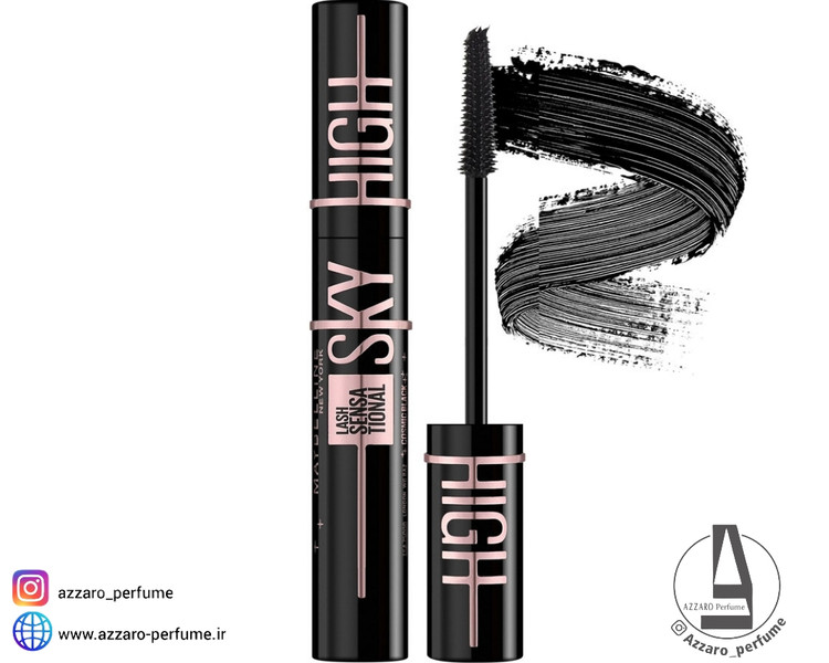 ریمل میبلین اسکای های LASH SENSATIONAL رنگ COSMIC BLACK حجم 7.2 میل_فروشگاه اینترنتی آرایشی بهداشتی آزارو در شیراز