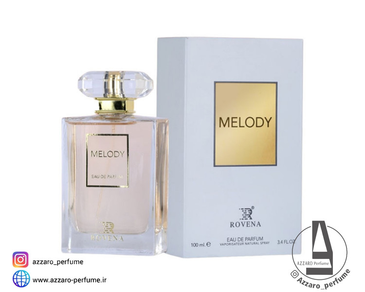 ادکلن زنانه روونا ملودی MELODY حجم 100 میل_فروشگاه اینترنتی آرایشی بهداشتی آزارو در شیراز